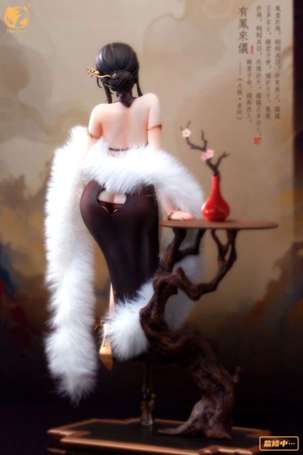 BearPanda 1/6 PVC人形 毛絨披肩 溫感漆 旗袍系列 有鳳來儀ver. BearPanda 1/6 PVC人形 毛絨披肩 溫感漆 旗袍系列 有鳳來儀ver.