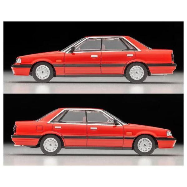 TOMYTEC 1/64 TLV-N352a 日產 NISSAN SKYLINE 4 Door  Hardtop 1800 PASSAGE (Red) 1987 TOMYTEC 1/64 TLV-N352a 日產 NISSAN SKYLINE 4 Door  Hardtop 1800 PASSAGE (Red) 1987