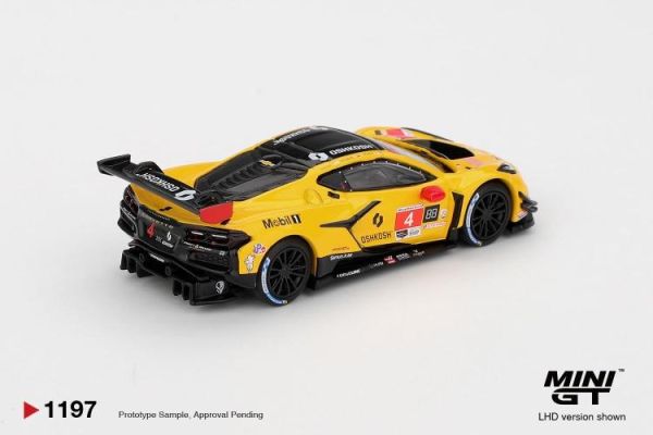 (預購) [吊卡版] MINIGT 1/64 雪佛蘭 Chevrolet Corvette Z06 GT3.R #4 Corvette Racing by Pratt Miller Motorsports 2025 IMSA Daytona 24 Hrs LHD MGT01197-BL 20260219 [吊卡版] MINIGT 1/64 雪佛蘭 Chevrolet Corvette Z06 GT3.R #4 Corvette Racing by Pratt Miller Motorsports 2025 IMSA Daytona 24 Hrs LHD MGT01197-BL