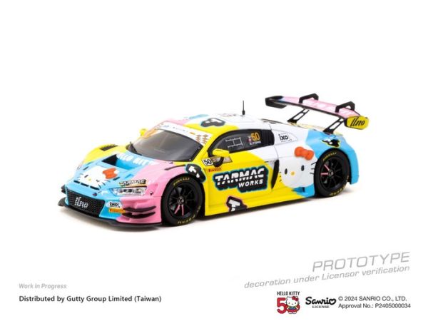 TARMAC WORKS 1/43 奧迪 Audi R8 LMS GT3 Evo II 澳門GT - FIA GT World Cup 2023 - Race Version T43-027-23MGP50 TARMAC WORKS 1/43 奧迪 Audi R8 LMS GT3 Evo II 澳門GT - FIA GT World Cup 2023 - Race Version T43-027-23MGP50