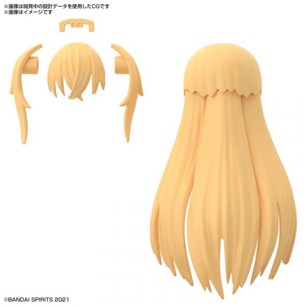 BANDAI 30MS 髮型配件套組 Vol 4 全4種 組裝模型 BANDAI,30MS,髮型配件套組,Vol.4,組裝模型,全4種販售,
