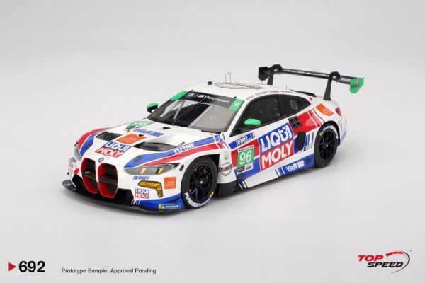(預購) TOP SPEED 1/18 BMW M4 GT3 EVO #96 Turner Motorsport 2025 IMSA Daytona 24 Hrs TS0692 20251121 TOP SPEED 1/18 BMW M4 GT3 EVO #96 Turner Motorsport 2025 IMSA Daytona 24 Hrs TS0692