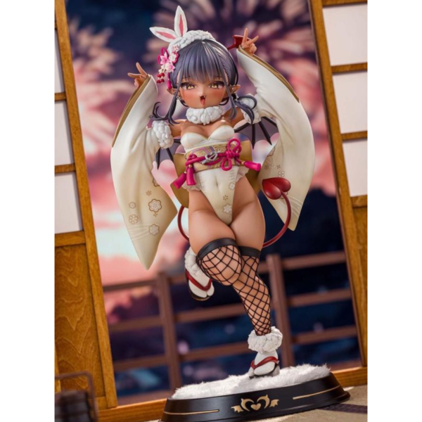 (預購) [豪華版] KiwiToys 1/6 褐色小魅魔 和服兔女郎Ver. 完成品 20260818 [豪華版] KiwiToys 1/6 褐色小魅魔 和服兔女郎Ver. 完成品