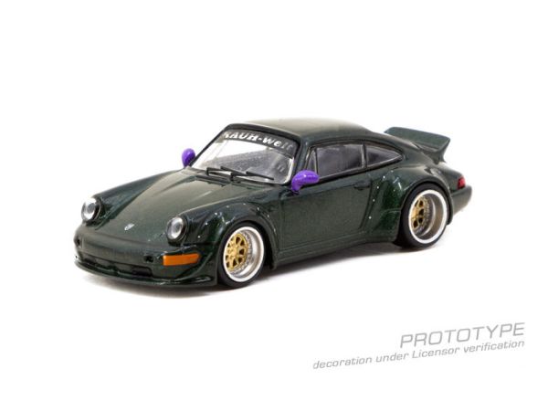 TARMAC WORKS 1/64 保時捷 Porsche RWB 964 Green T64-037-GR TARMAC WORKS 1/64 保時捷 Porsche RWB 964 Green T64-037-GR