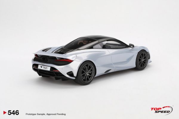 TOP SPEED 1/18 麥拉倫 McLaren 750S Ice Silver TS0546 TOP SPEED 1/18 麥拉倫 McLaren 750S Ice Silver TS0546