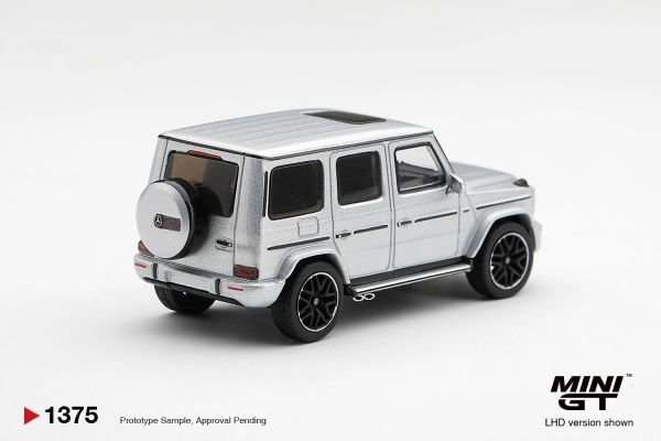 (預購) MINIGT 1/64 賓士 Mercedes-AMG G 63 Silver Metallic RHD MGT01375-R 20260910 MINIGT 1/64 賓士 Mercedes-AMG G 63 Silver Metallic RHD MGT01375-R