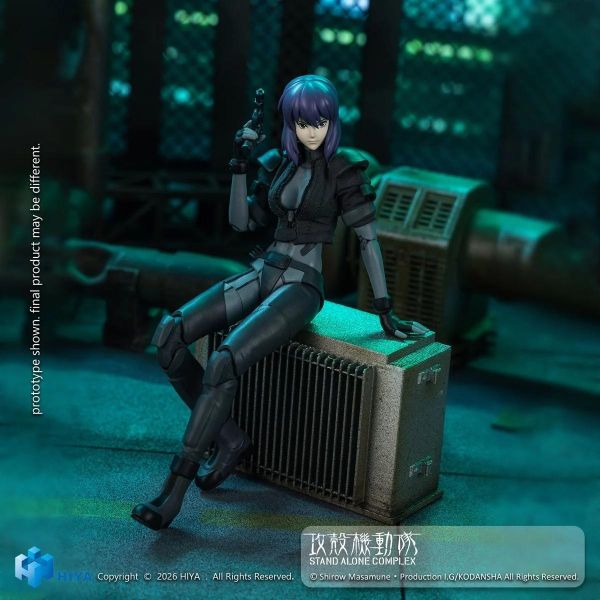 (預購) Hiya Toys E.S.S. 1/12 14.5cm 攻殼機動隊 草薙素子 戰鬥服ver. ESG0203 可動完成品 20260825 Hiya Toys E.S.S. 1/12 14.5cm 攻殼機動隊 草薙素子 戰鬥服ver. ESG0203 可動完成品