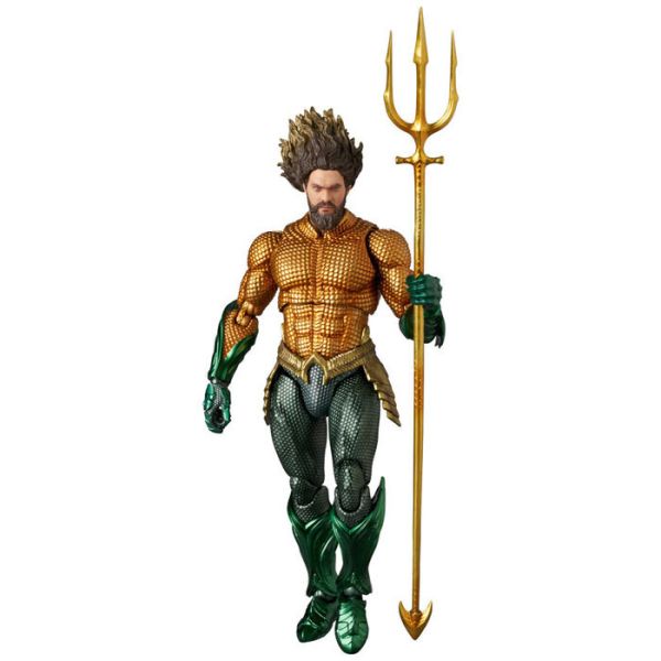 Medicom Toy MAFEX 水行俠：失落王國 水行俠 金綠戰服ver. 可動完成品 Medicom Toy MAFEX 水行俠：失落王國 水行俠 金綠戰服ver. 可動完成品