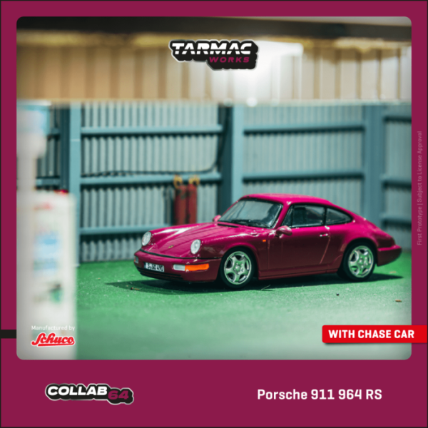 TARMAC WORKS 1/64 保時捷 Porsche 911 964 RS Ruby Star T64S-017-RS TARMAC WORKS 1/64 保時捷 Porsche 911 964 RS Ruby Star T64S-017-RS