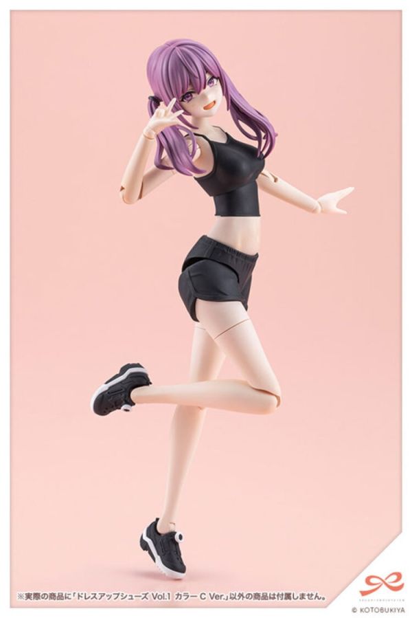 (預購) Kotobukiya 壽屋 1/10 創彩少女庭園 裝扮鞋 Vol.1 白皙的膚色C 組裝模型 20260224 Kotobukiya 壽屋 1/10 創彩少女庭園 裝扮鞋 Vol.1 白皙的膚色C 組裝模型