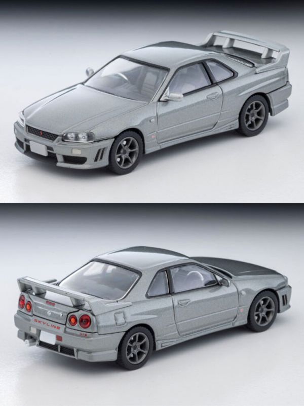 TOMYTEC 1/64 TLV-N353a 日產 2000 NISSAN SKYLINE 25GT-T with optional Silver TOMYTEC 1/64 TLV-N353a 日產 2000 NISSAN SKYLINE 25GT-T with optional Silver