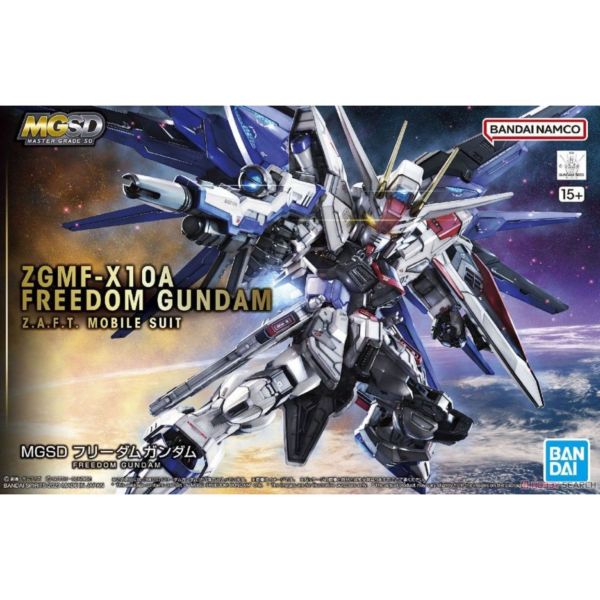BANDAI MGSD 自由鋼彈 機動戰士 鋼彈SEED 組裝模型 BANDAI,MGSD,SD鋼彈,BB戰士,自由鋼彈,組裝模型,