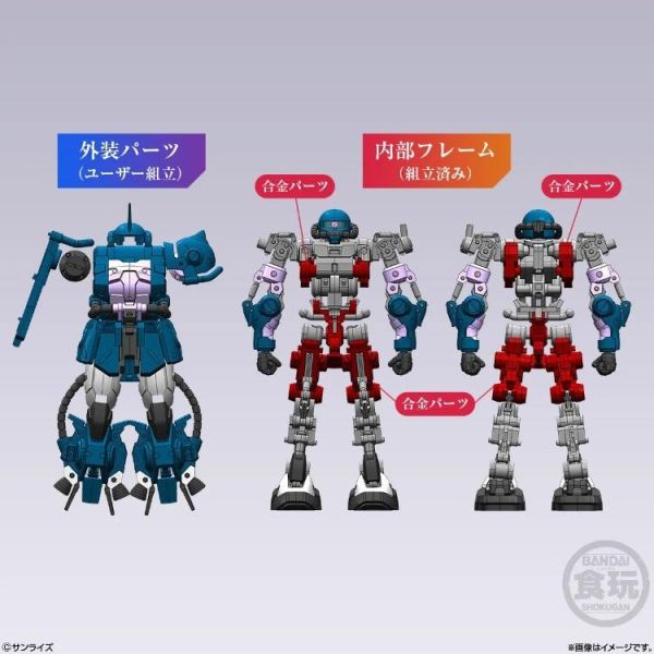 (預購) BANDAI GUNDAM ARTIFACT PRO 高機動型薩克II 黑色三連星規格 20260608 BANDAI GUNDAM ARTIFACT PRO 高機動型薩克II 黑色三連星規格
