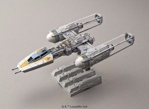 BANDAI 星際大戰 1/72 Y翼戰機 組裝模型 BANDAI,星際大戰,1/72,Y翼戰機,組裝模型,