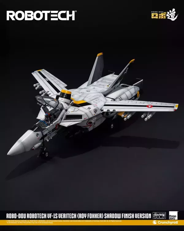 (預購) 特別式樣 threezero ROBO-DOU 超時空要塞 VF-1S 變形戰鬥機 洛福卡 寫實陰影塗裝版 20.3cm 3Z10796W0 20260825 threezero ROBO-DOU 超時空要塞 VF-1S 變形戰鬥機 洛福卡 明暗塗裝版 20.3cm 3Z10796W0