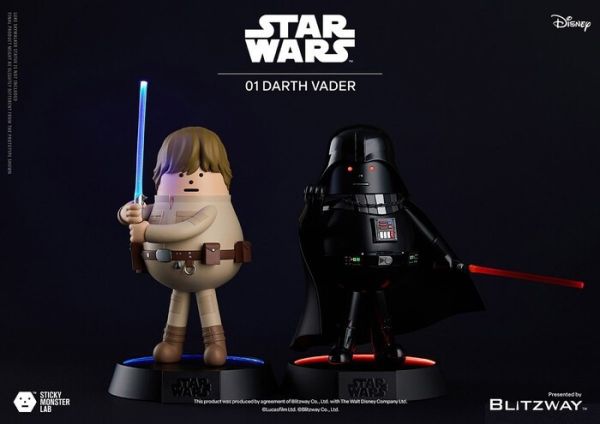 BLITZWAY SML系列 STAR WARS星際大戰 達斯•維達 黑武士 站立單人 BLITZWAY SML系列 STAR WARS星際大戰 達斯•維達 黑武士 站立單人