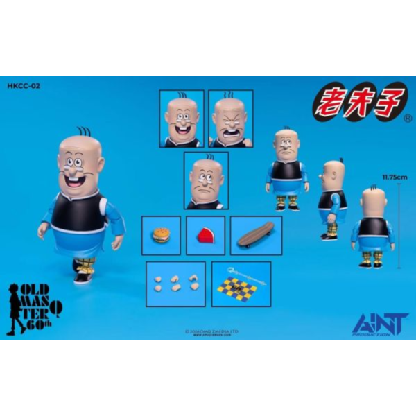 (預購) AINT 1/12 老夫子60週年 大蕃薯 可動完成品 HKCC-02 20260820 AINT 1/12 老夫子60週年 大蕃薯 可動完成品 HKCC-02
