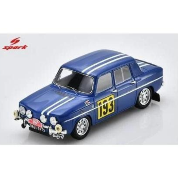 (預購) SPARK 1/43 雷諾 Renault 8 Gordini 1300 No.193 Monte Carlo Rally 1967 S5551 20260924 SPARK 1/43 雷諾 Renault 8 Gordini 1300 No.193 Monte Carlo Rally 1967 S5551