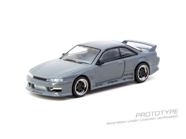 TARMAC WORKS 1/64 日產 VERTEX Silvia (S14) Grey T64G-018-GY TARMAC WORKS 1/64 日產 VERTEX Silvia (S14) Grey T64G-018-GY