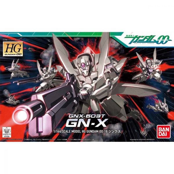 BANDAI 1/144 HG OO 018 GN-X 厄運式 機動戰士鋼彈OO BANDAI 1/144 HG OO 018 GN-X 厄運式 機動戰士鋼彈OO