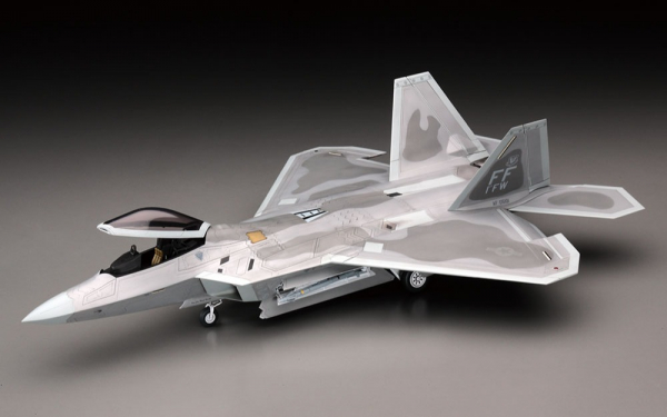 HASEGAWA 1/48 F-22猛禽式戰鬥機 組裝模型 HASEGAWA,1/48,F-22,猛禽式