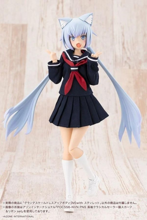(預購) Kotobukiya 壽屋 GRANDE SCALE 大型比例 創彩少女庭園 裝扮用身體 M 史蒂蕾特 FG100 組裝模型 20260715 Kotobukiya 壽屋 GRANDE SCALE 大型比例 創彩少女庭園 裝扮用身體 M 史蒂蕾特 FG100 組裝模型