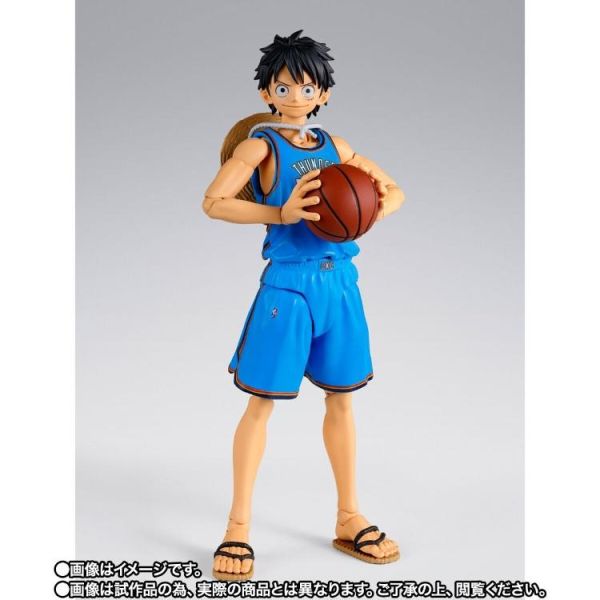 (預購) BANDAI S.H.Figuarts SHF 航海王 ONE PIECE×NBA 魯夫 雷霆隊 THUNDER ver. 可動完成品 20260420 BANDAI S.H.Figuarts SHF 航海王 ONE PIECE×NBA 魯夫 雷霆隊 THUNDER ver. 可動完成品