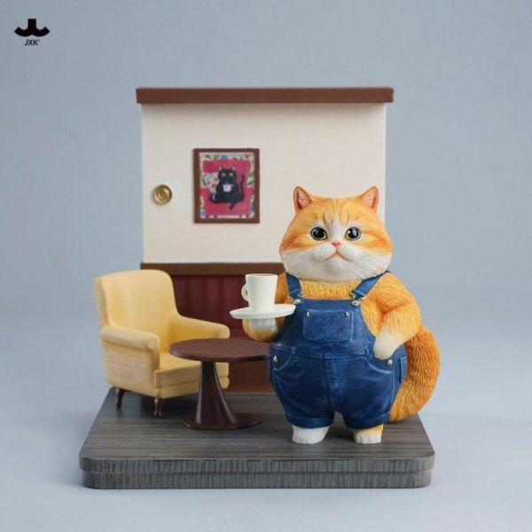 (預購) JXK Studio JXK351 動物公仔 貓咖侍應生 B 20260423 JXK Studio JXK351 動物公仔 貓咖侍應生 B