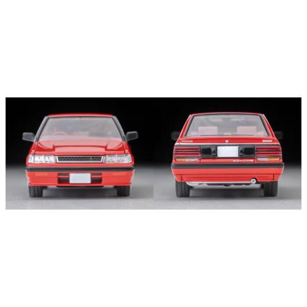 TOMYTEC 1/64 TLV-N352a 日產 NISSAN SKYLINE 4 Door  Hardtop 1800 PASSAGE (Red) 1987 TOMYTEC 1/64 TLV-N352a 日產 NISSAN SKYLINE 4 Door  Hardtop 1800 PASSAGE (Red) 1987