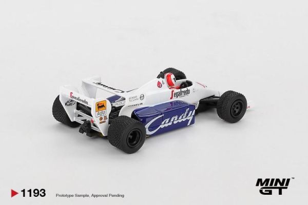 (預購) [吊卡版] MINIGT 1/64 托爾曼車隊 Toleman TG184 #20 Johnny Cecotto 1984 Monaco Grand Prix MGT01193-BL 20260129 [吊卡版] MINIGT 1/64 托爾曼車隊 Toleman TG184 #20 Johnny Cecotto 1984 Monaco Grand Prix MGT01193-BL