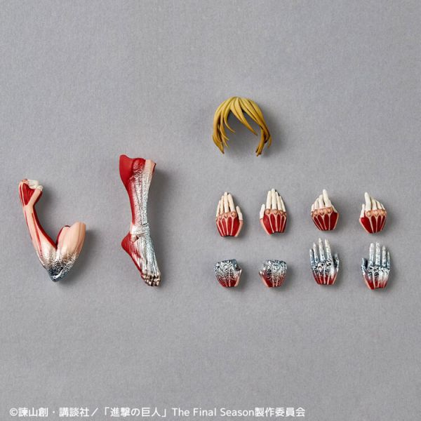 (預購) [再販] KAIYODO 海洋堂 REVOLTECH 驚奇山口 進擊的巨人 女巨人 亞妮 可動完成品 20250930 (預購) [再販] KAIYODO 海洋堂 REVOLTECH 驚奇山口 進擊的巨人 女巨人 亞妮 可動完成品