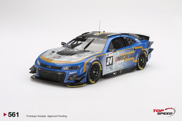 [舊化塗裝] TOP SPEED 1/18 Garage 56 雪佛蘭 Chevrolet Camaro ZL1 #24 Hendrick Motorsports 2023 Le Mans 24Hr Post-Race Weathered TS0561 [舊化塗裝] TOP SPEED 1/18 Garage 56 雪佛蘭 Chevrolet Camaro ZL1 #24 Hendrick Motorsports 2023 Le Mans 24Hr Post-Race Weathered TS0561