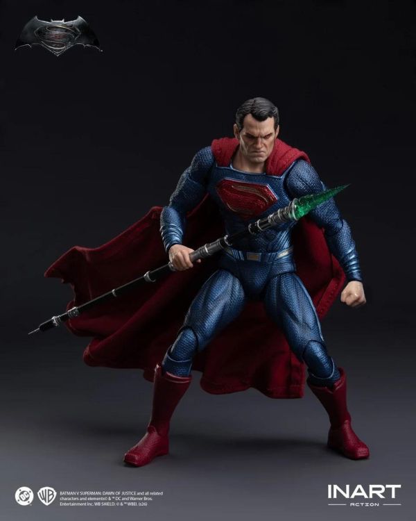 (預購) INART 1/12 蝙蝠俠大戰超人:正義黎明 超人Hg M0005 可動完成品 20261001 INART 1/12 蝙蝠俠大戰超人:正義黎明 超人Hg M0005 可動完成品