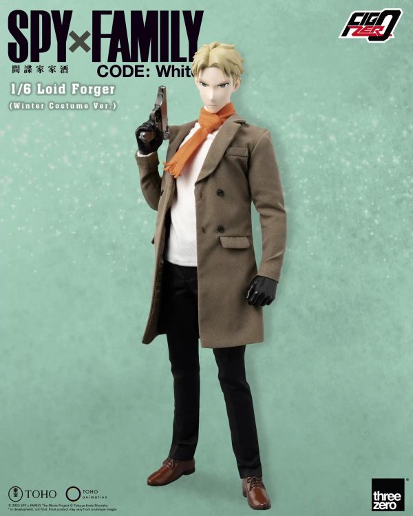 threezero FigZero 1/6 SPY×FAMILY 間諜家家酒 洛伊德 佛傑 黃昏 冬季服裝版 threezero FigZero 1/6 SPY×FAMILY 間諜家家酒 洛伊德 佛傑 黃昏 冬季服裝版