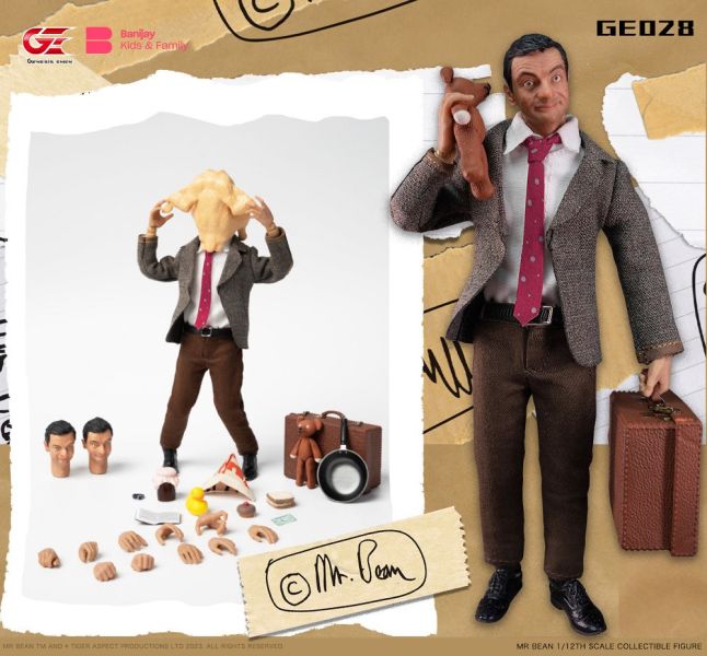 Genesis Emen 1/12 豆豆先生 Mr. Bean 可動完成品 Genesis Emen 1/12 豆豆先生 Mr. Bean 可動完成品
