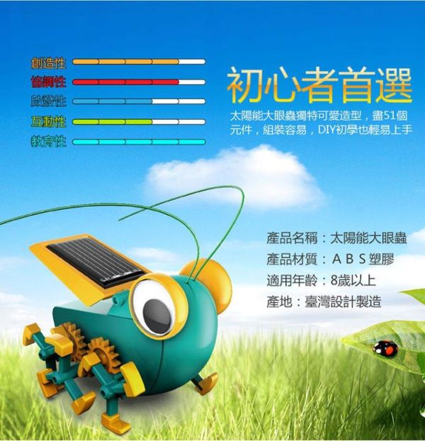 (預購) PROKITS 寶工 太陽能大眼蟲 GE-683 20260107 PROKITS 寶工 太陽能大眼蟲 GE-683