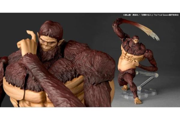 (預購) KAIYODO 海洋堂 Revoltech 驚奇山口式 進擊的巨人 獸之巨人 吉克 可動完成品 NR097 20260510 KAIYODO 海洋堂 Revoltech 驚奇山口式 進擊的巨人 獸之巨人 吉克 可動完成品 NR097