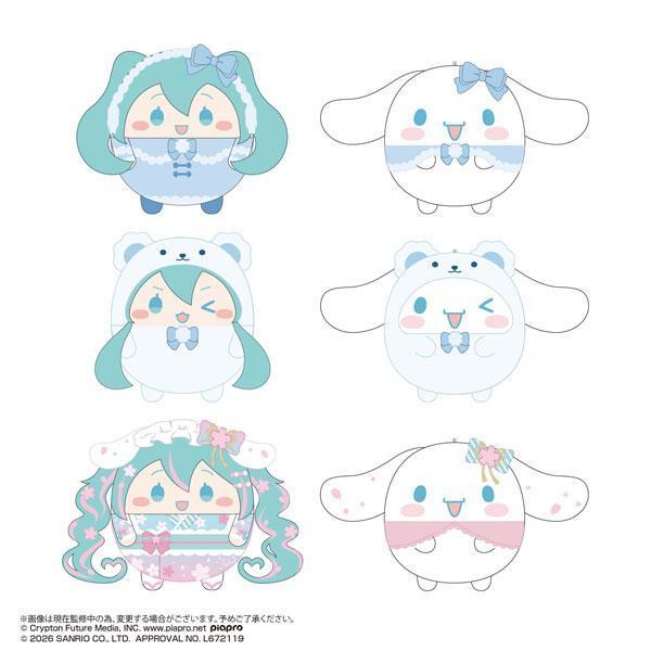 (預購) MAX LIMITED 盲盒 初音未來×大耳狗 圓滾滾玩偶吊飾P4 全6種 一中盒6入販售 20260812 MAX LIMITED 盲盒 初音未來×大耳狗 圓滾滾玩偶吊飾P4 全6種 一中盒6入販售