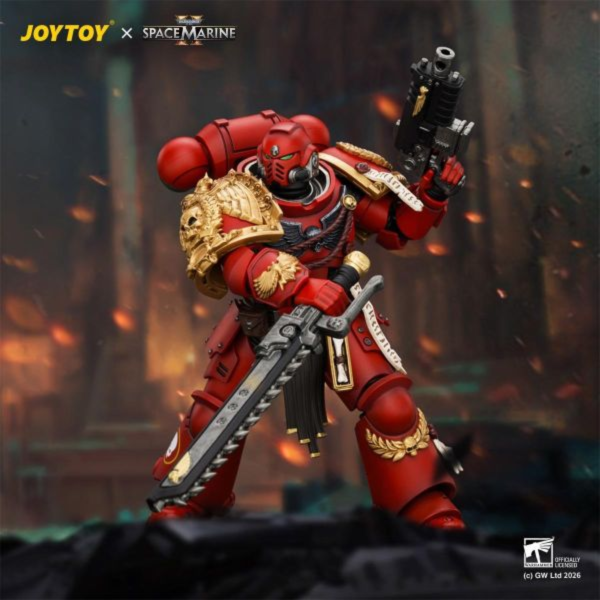 (預購) JOYTOY 1/18 戰鎚40k 遊戲版聖血天使 老兵 JT05305 可動完成品 20261006 JOYTOY 1/18 戰鎚40k 遊戲版聖血天使 老兵 JT05305 可動完成品