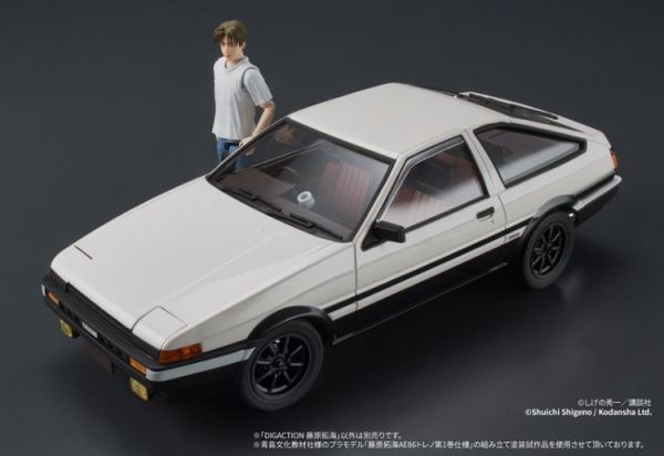 (預購) DIG 1/24 DIGACTION 頭文字D 藤原拓海 可動完成品 20251111 DIG 1/24 DIGACTION 頭文字D 藤原拓海 可動完成品
