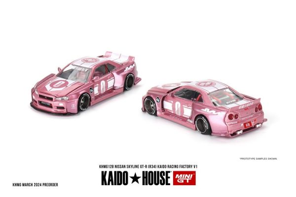 KAIDO HOUSE x MINIGT 1/64 日產 Nissan Skyline GT-R (R34) KAIDO RACING FACTORY V1 KAIDO HOUSE x MINIGT 1/64 日產 Nissan Skyline GT-R (R34) KAIDO RACING FACTORY V1