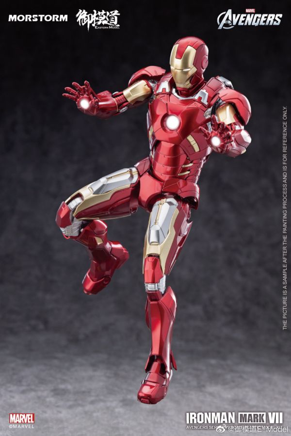 E-Model 御模道 1/9 漫威 MARVEL 鋼鐵人 Mk7 豪華噴塗版 組裝模型  E-Model 御模道 1/9 漫威 MARVEL 鋼鐵人 Mk5 豪華噴塗版 組裝模型 