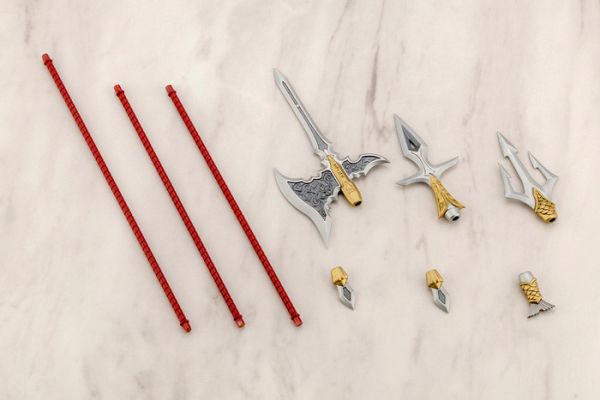 Kotobukiya 壽屋 MSG武裝零件 GE003X 賢德風采03 長柄武器套裝 組裝模型 Kotobukiya 壽屋 MSG武裝零件 GE003X 賢德風采03 長柄武器套裝 組裝模型