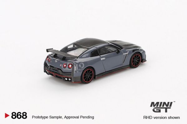 [標準版] MINIGT 1/64 日產 Nissan GT-R Nismo 2024 NISMO Stealth Gray LHD 左駕 MGT00868-L [標準版] MINIGT 1/64 日產 Nissan GT-R Nismo 2024 NISMO Stealth Gray LHD 左駕 MGT00868-L