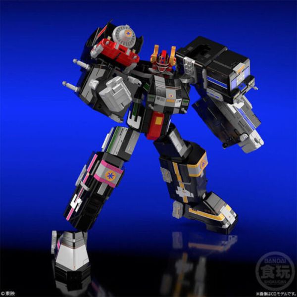 BANDAI 盒玩 SMP SUPER MINIPLA 救急戰隊 連結合體 列車霸王 組裝模型 BANDAI 盒玩 SMP SUPER MINIPLA 救急戰隊 連結合體 列車霸王 組裝模型
