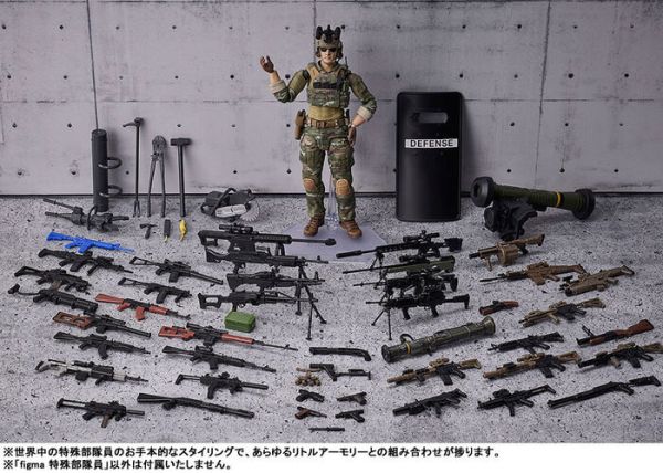 TOMYTEC figma SP-170 迷你武裝 Little Armory 特種部隊員 TOMYTEC figma SP-170 迷你武裝 Little Armory 特種部隊員