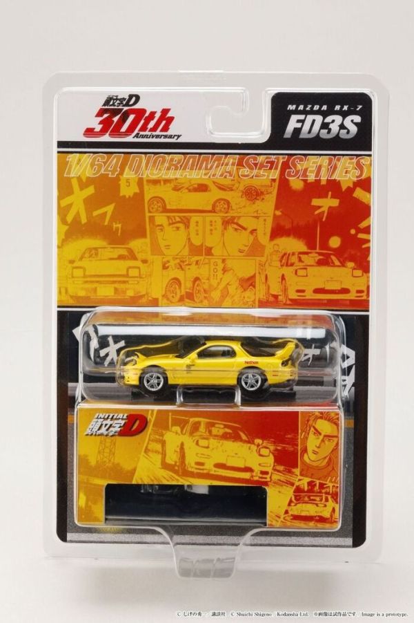 [吊卡版] 頭文字D 30周年紀念 Hobby JAPAN 1/64 馬自達 MAZDA RX-7 (FD3S) RedSuns / INITIAL D Keisuke Takahashi VS Takumi Fujiwara HJDMD002A [吊卡版] 頭文字D 30周年紀念 Hobby JAPAN 1/64 馬自達 MAZDA RX-7 (FD3S) RedSuns / INITIAL D Keisuke Takahashi VS Takumi Fujiwara HJDMD002A