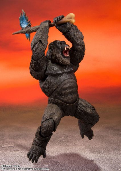 BANDAI SH MonsterArts 金剛 KONG 2021 可動公仔  BANDAI,SH,MonsterArts,金剛,KONG,2021,可動,公仔, 