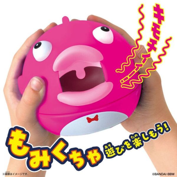 BANDAI SqueemieWow 聲效公仔 粉色 BANDAI SqueemieWow 聲效公仔 粉色