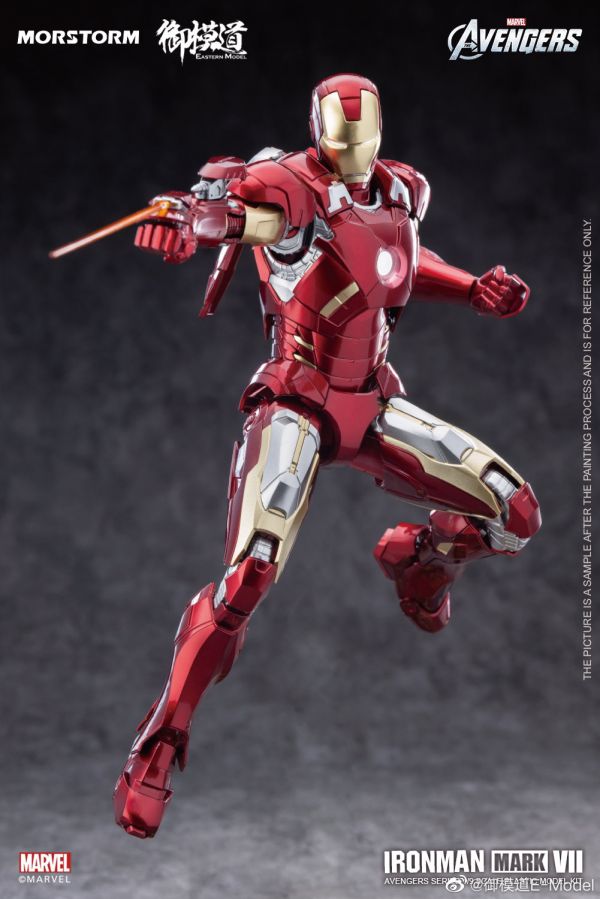 E-Model 御模道 1/9 漫威 MARVEL 鋼鐵人 Mk7 豪華噴塗版 組裝模型  E-Model 御模道 1/9 漫威 MARVEL 鋼鐵人 Mk5 豪華噴塗版 組裝模型 